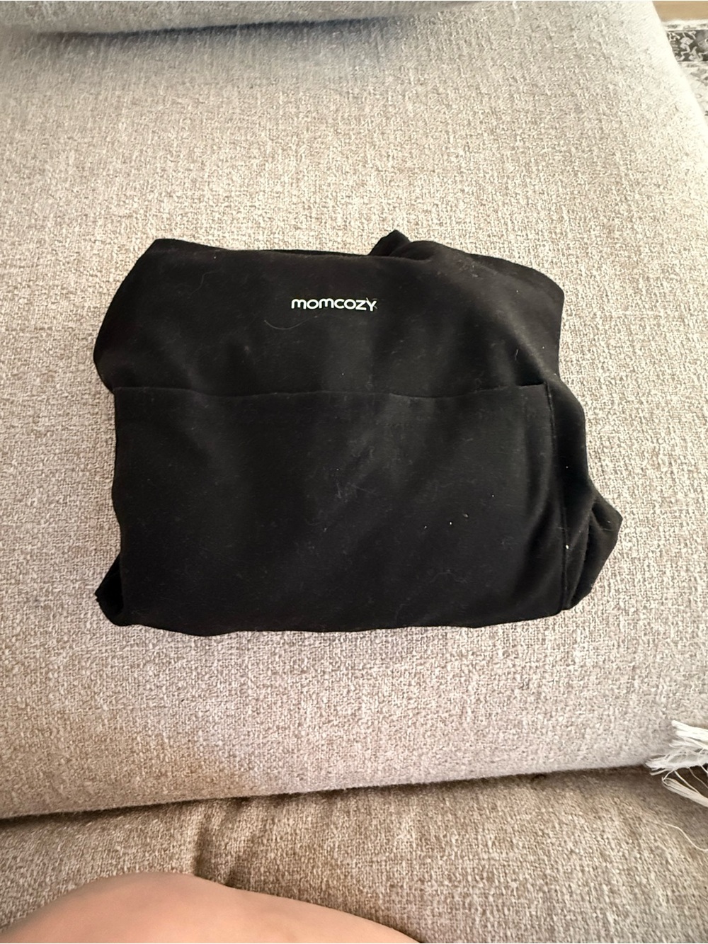 Black Babywearing Carrier Cover